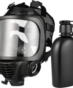 MIRA SAFETY CM-6M CBRN Full Face Gas Mask with Drinking System 2 Piece Set