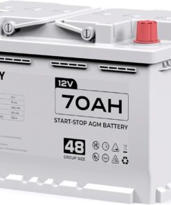 Renogy 12V 70Ah AGM Car Battery H6 Group 48 Start Stop Automotive Battery 720 CCA