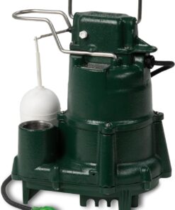 Zoeller M98 Flow-Mate 1/2 HP Submersible Sump Pump Cast Iron with LED Plug
