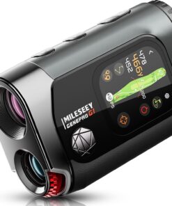 MILESEEY GenePro G1 Touchscreen GPS Rangefinder with Slope 1300 yd Flag Lock