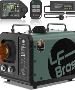 LF Bros 5KW All in One Diesel Heater 110V 12V with Remote LCD Controller Timer and 5L Tank