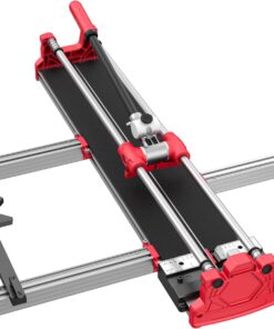 SHIJING 48 in Double Track Manual Tile Cutter with Laser Guide and Aluminum Base