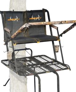 MUDDY Nexus XTL Ladder Tree Stand, 20ft, 500lb Capacity, 2-Person
