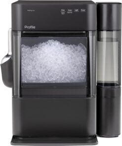 Profile Opal 2.0 Ultra Nugget Ice Maker with Side Tank Filter WiFi Smart Connected Black